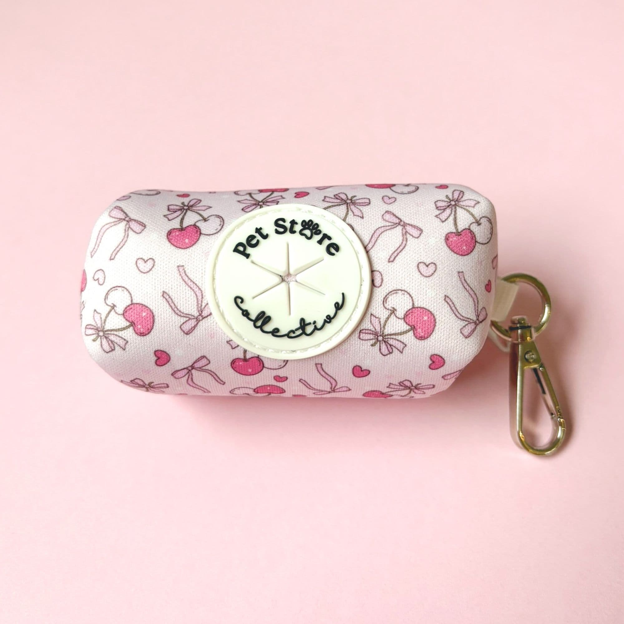 Sweet Cherry Dog Poop Bag Holder