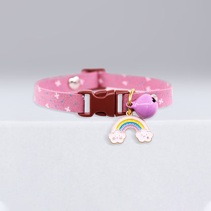 Safe and Adorable Cat Collars with Matching Charms