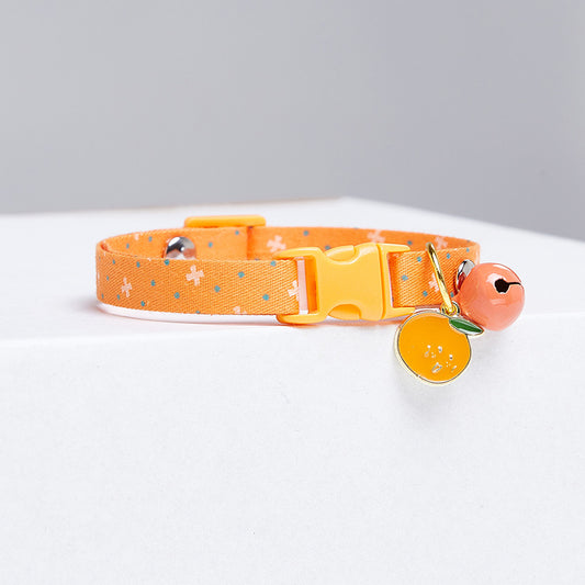 Adorable Cat Collars with Matching Charms and Bells
