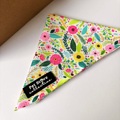 Bloom Floral Dog Bandana - Pet Store Collective