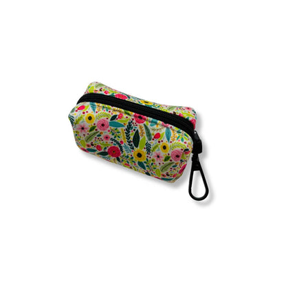Floral Bloom Poop Bag Holder