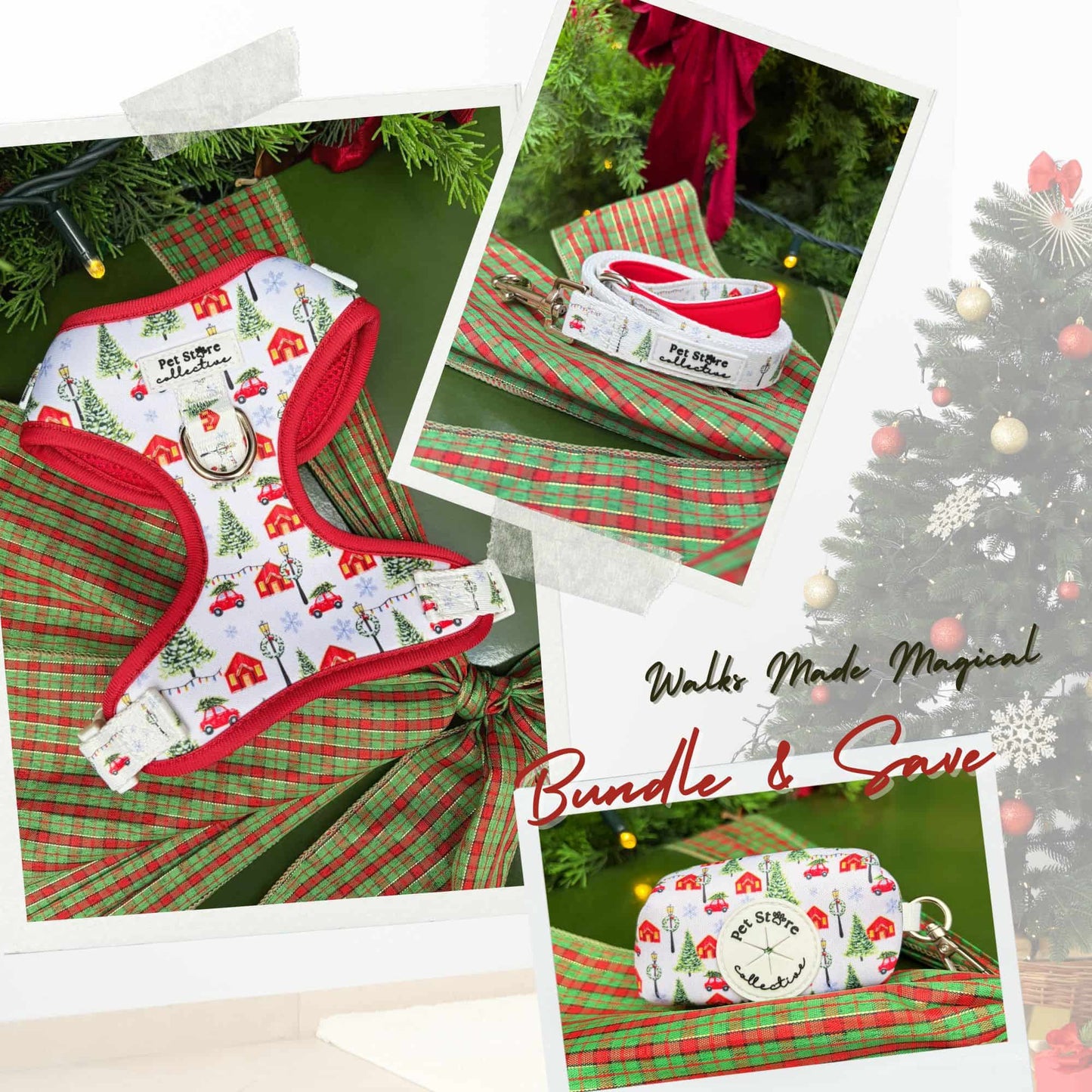 Christmas Magic Dog Poop Bag Holder - Pet Store Collective