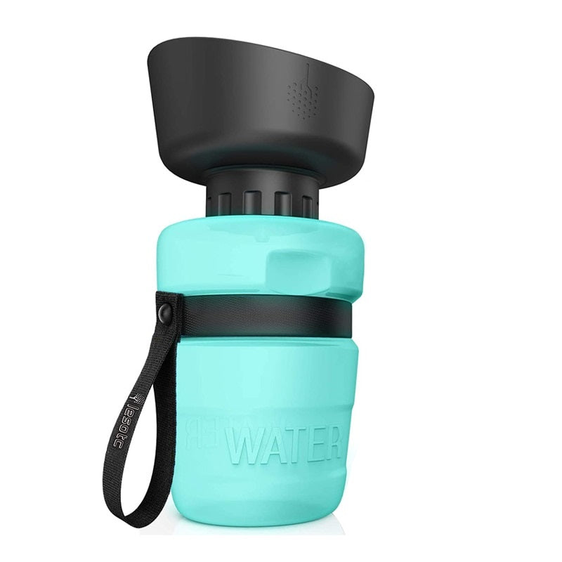 Portable pet 2024 water bottle