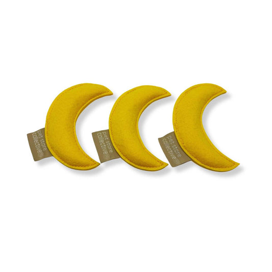 Eco-Friendly Catnip Moon Toys