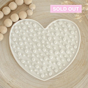 Enriching Heart Lick Mat For Dogs and Cats