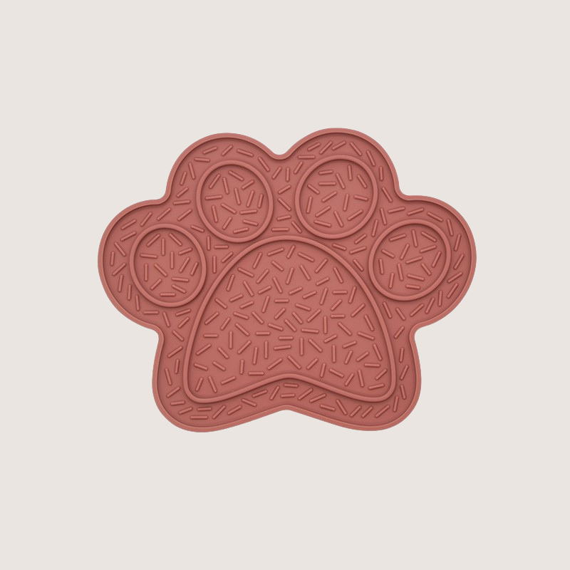 Pink Colour: Durable and Safe Paw Lick Mats crafted from thick, BPA-free, non-toxic silicone for stress-free mealtime and bath time. Stimulating design encourages mental engagement, while suction cups ensure stability during grooming sessions.