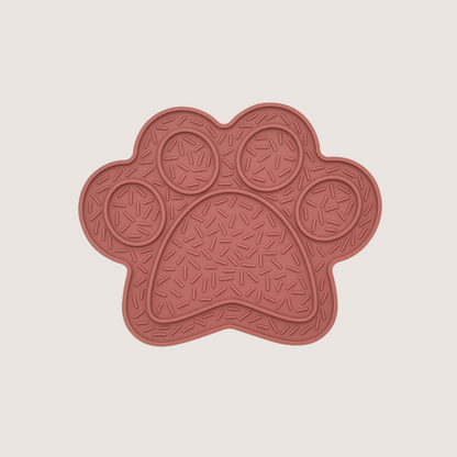 Pink Colour: Durable and Safe Paw Lick Mats crafted from thick, BPA-free, non-toxic silicone for stress-free mealtime and bath time. Stimulating design encourages mental engagement, while suction cups ensure stability during grooming sessions.