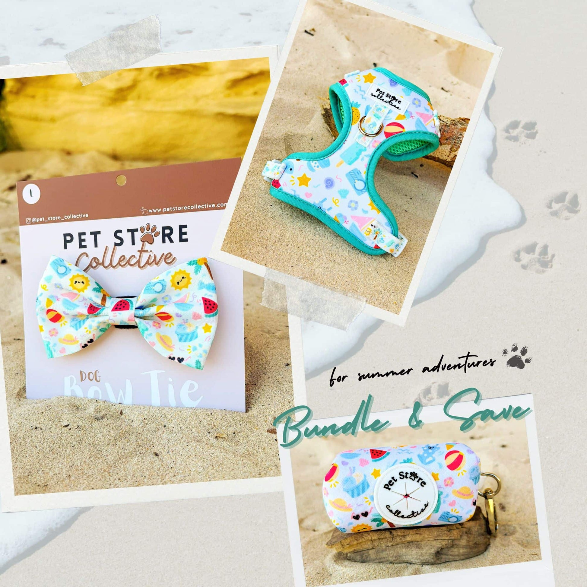 Summer Bliss Adjustable Dog Harness - Pet Store Collective