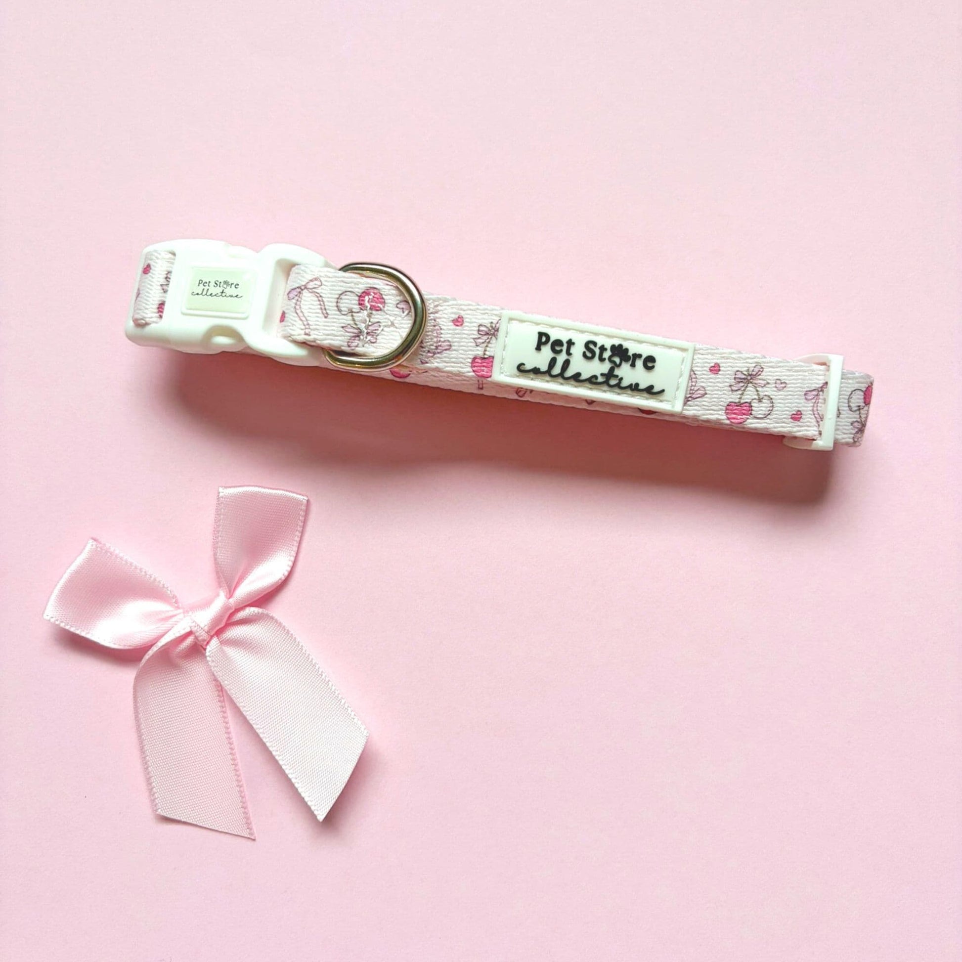 Sweet Cherry Adjustable Dog Collar - Pet Store Collective