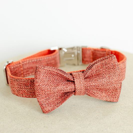 Personalised Tweed Dog Collar Collection